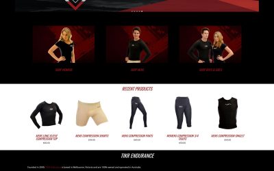 Australian Sports Compression Wear Website – Tikr Endurance