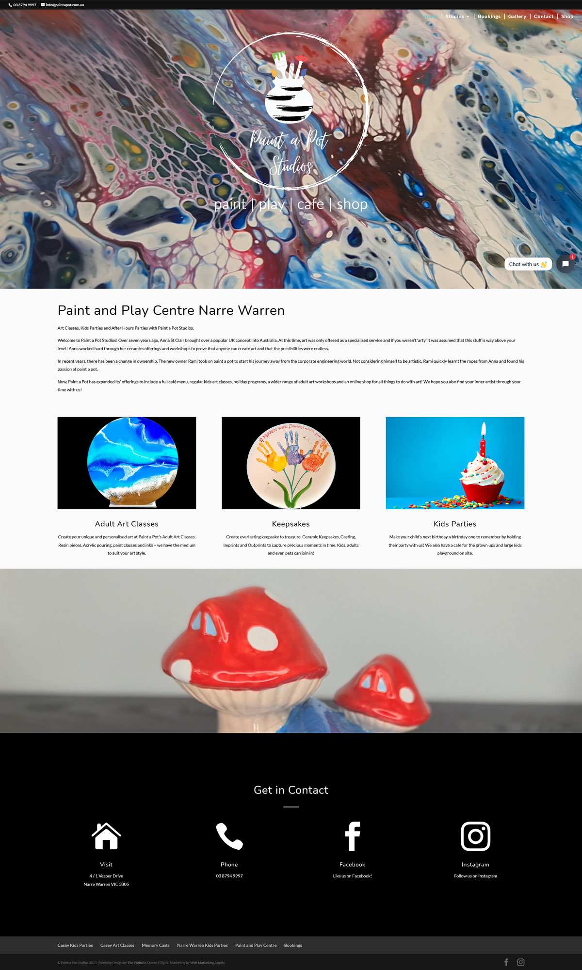 WMA - Latest Websites - Paint a Pot - full - OPT Paint a Pot Website